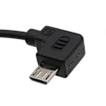 Miniatyrbilde 4 av 4: For Zhiyun Crane 2 / Weebill S Stabilisator til Sony-kameraer, 38cm Kontroll- og ladekabel Micro Usb til Multi (Oppover)