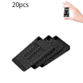 Miniatyrbillede 1 af 5: Bordsklodser Premium Bløde Møbelpuder Nivelleringsunderlag Restaurant Plastklodser (20 stk, Sort)