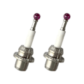 Miniatyrbillede 1 af 5: 3D Sensor 80.362.00 Touch Probe StylusM3 4mm Ruby Kugle Keramisk Skaft CNC Cmm Maskine 2 stk