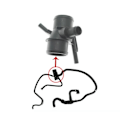 Miniatyrbild 5 av 5: Bilkylarslang Vattenrörskoppling PCH503180 Koppling för Range