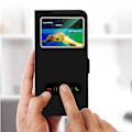 Miniatyrbilde 3 av 5: Huawei Mate 20 lite Deksel Dobbel Vindu Video Støtte Svart