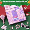 Miniatyrbild 2 av 3: Adventskalender för tjejer - Enhörningspresenter för tjejer Adventskalender 24 dagars överraskningspresenter Bästa presenterna till döttrar，5