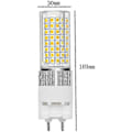 Pikkukuva 3 / 5: Led G12 -lamppu G12 16W kaksoiskantainen lamppu, metallihalogenidilamppua vastaava G12-lamppu (lämmin valkoinen)