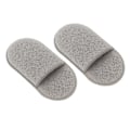 Miniatyrbillede 5 af 5: 2 stk Ansigtsvampe Kvinder Hjem Bærbar Blød Elastisk Peeling Makeupfjernelse Ansigtsrensende Svampe