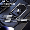 Miniatyrbillede 4 af 5: USB C Han til 3 USB C Hun Splitter til Type C Telefoner, Tablets, Laptops