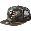 Miniatyrbillede 1 af 5: New Era 9Fifty Mesh Snapback Cap Atlanta Falcons træcamo