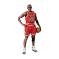 Miniatyrbilde 1 av 5: Nbas Superstjerne Michael Jordans 1/12 Skala Actionfigur Nr. 23 Mj Modeller Samleobjekter