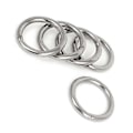 Miniatyrbilde 2 av 3: 40mm x 5mm Rustfritt Stål Webbing Stropp Sveiset O-ringer 5 stk