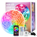 Miniatyrbillede 1 af 2: 10m LED-lys Bluetooth RGB-lys LED-båndlys