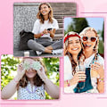 Pikkukuva 5 / 5: Preppy Heishi -rannekorut setti Värikäs Valkoinen Kulta Hymy Sydän Tähti Paha Silmä Helmi Polymeeri Savi Helmi Pinottava Charm Y2k Kidcore Kesä Ranta Bohemian