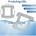 Miniatyrbild 5 av 5: 6-pack Rengöringsdynor för Ecovacs Winbot W1 / W1 Pro / W2 / W2 Omni Fönsterrengöringsrobotar, Fönsterrengöringsrobot, Tvättsbara Mikrofiberrengöringsdukar