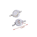Miniatyrbillede 5 af 5: 10 stk. 3W LED-lys pærer Lampe UV-lys chips 395nm LED Ultraviolet lys