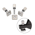 Miniatyrbilde 2 av 4: 3 Surfboard Longboard Sklie Fin Skrue & Fin Plate Erstatningssett For Stand Up Paddle Body Board Ha
