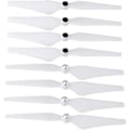 Miniatyrbillede 1 af 5: Propeller Drone Blades, 8 stk Cw Ccw Selvspændende Plastik Propeller Blades Quadcopter Propeller Blade Kit