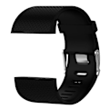 Pikkukuva 2 / 2: Vaihtoranneke TPE-ranneke työkalulla Fitbit Surge -kellolle - Koko Large (Musta)