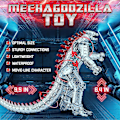 Miniatyrbild 2 av 5: King of The Monster Monster Mechagodzilla, Godzilla Film Actionfigur