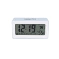 Miniatyrbild 1 av 4: 5 tums smart LCD elektronisk skrivbordsklocka med väckarklocka lysande lat elektronisk klocka multifunktionell fast klocka Blå