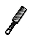 Miniatyrbillede 4 af 5: Barber Fade Kamme Hårklippning Kam Buet kam