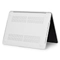 Miniatyrbild 3 av 4: Vit Marmormönster Skal för Macbook Pro 13 A1706 A1708 A2159 A1989