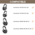 Miniatyrbilde 3 av 5: Øreputer for Sennheiser PXC 550 Hodetelefoner Øreputer for Sennheiser PXC550 Øreputer Hodetelefonputer Pute Øredeksel