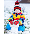 Miniatyrbild 2 av 5: 4 par barn vinterhandskar vattentäta snöskidhandskar varma unisex kamouflagehandskar för kallt väder flickor pojkar barn