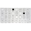 Pikkukuva 2 / 5: 4 kpl Universaali BGA-stencil, yhteensopiva Mtk Msm CPU RAM PM IC Reball-pin Direct Heat -mallin kanssa