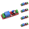 Miniatyrbillede 2 af 5: 5 stk NE555 DK555 Timer Switch Justerbar Afbrydelsesmodul Tidsforsinkelsesrelæmodul DC 12V Forsinkelsesrelæ