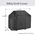 Miniatyrbilde 2 av 2: Vanntett BBQ Grilltrekk i 5 Størrelser A-AV