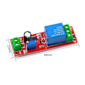 Miniatyrbild 5 av 5: 5 st NE555 DK555 Timer Switch Justerbar Koppla bort Modul Tidsfördröjningsrelä Modul DC 12V Fördröjningsrelä