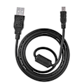 Miniatyrbillede 2 af 5: USB-datakabel USB 2.0 Mini B 5-polet til Canon IXUS-kameraer