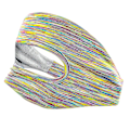 Miniatyrbild 1 av 5: VR-ögonmask för Oculus Quest 3, justerbart andningsbart VR-svettaband för Meta Quest 3, för Meta Quest 3-tillbehör