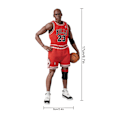 Miniatyrbilde 2 av 5: Nbas Superstjerne Michael Jordans 1/12 Skala Actionfigur Nr. 23 Mj Modeller Samleobjekter