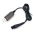 Pikkukuva 3 / 5: USB-latauskaapeli Philips Series 5000 -parranajokoneelle ja trimmerille, musta