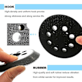 Miniatyrbillede 3 af 4: 2 stk. Slibningspuder til Dewalt 5 tommer/125 mm 8 huller Krog-og-løkke slibeskive Dwe6421 Dwe6421k Dwe6423 Sander Backing Pad-YuJia