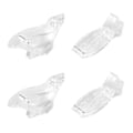 Miniatyrbillede 3 af 5: 4 stk Akryl Citronpresser Manuel Transparent Lille Frugtpresser Transparent Akryl Form