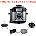 Miniatyrbillede 3 af 5: Bage Sæt til Ninja Foodi 6,5, 8Qt, Tilbehør Pot, Non-Stick Bageudstyr Sæt med Multi-Pan, Crisper P