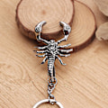 Miniatyrbillede 5 af 5: Sinknap Retro Unisex Alloy Scorpion Vedhæng Nøglering Taske Hængende Ornament Nøglering