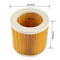 Miniatyrbillede 3 af 5: Hepa Filter & Vaskbare Støvsugerposer til Karcher Wd3 Mv3 Wd3200 Se4001