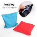 Miniatyrbild 2 av 5: (Ingen fyllning) 8 st 10x10 cm Cornhole Bean Bags Set Majsfyllda Cornhole Tygpåsar Träningsutrustning För Utomhus Corn Hole Kastspel