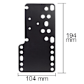 Miniatyrbild 2 av 5: Universal Racing Games Handbromssystem Fäste PC USB SIM Handbroms Adapterplatta för Racingspel