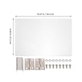 Miniatyrbild 4 av 4: Skyddspanel för Popcornmaskin Klar Panel Skyddande Popcornmaskin Plastskärm