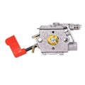 Miniatyrbilde 4 av 5: Forgasser for Walbro Wt-628 Wt-6281 Pp331 Pp445 Ppb300 Trimmer