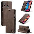 Miniatyrbillede 1 af 5: CASEME 013 Serie Auto-absorberende Læder Flip Wallet Case til Samsung Galaxy A20e