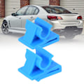 Miniatyrbillede 4 af 4: 2 stk Handskerum-klips Let Installation Ridsefast Blå Nedre Handskerum Bump Stop Sæt Til Holden-commodore Vz Vy Wk Wl