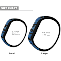 Miniatyrbilde 5 av 5: For Garmin Vivofit Jr/jr 2/3 Bands, Silikon Elastiske Utbyttbare Klokkeremmer For Barn Gutter Jenter Små Store (Ingen Sporing) - Små, 3 Pakk: Blå & Grønn & Grå