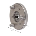 Miniatyrbild 3 av 5: 36T planetväxel med koppling del solid set kit - för Bafang motor Ebike nylonväxel (vit)