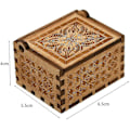 Miniatyrbild 2 av 3: Kan inte låta bli att bli kär i trämusikbox, antik graverad speldosa för födelsedag Tw