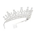 Miniatyrbilde 5 av 5: Dronning Elizabeth Rhinestone Krystall Bryllup Pageant Prom Tiara Krone Replika, Dronningkrone For Kvinner Jenter Tiara For Bryllup Halloween Fødselsdag