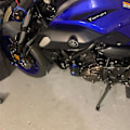 Miniatyrbild 3 av 5: Mt-07 Ram Slider Krockskydd För Yamaha Mt07 Mt 07 2014-2024 2021 2022 2023 Mt-07 Motorcykel Fallskydd Krockkudde