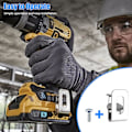 Miniatyrbillede 4 af 5: 6 stk. udskiftningsbælteklips-kroge til Dewalt 20V værktøjer DCD980 DCD985 DCD980L2